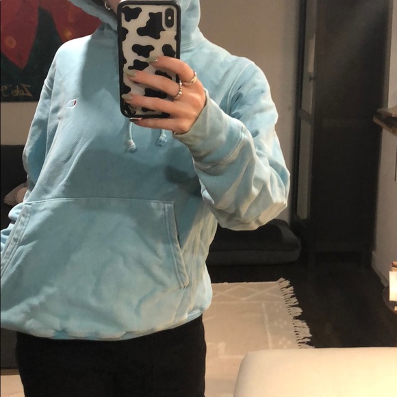 Blue champion hoodie - Picture 2 of 6